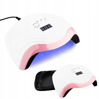 Lampa Do Paznokci Żeli Uv Led Manicure Pedicure 168W Biała Mocna