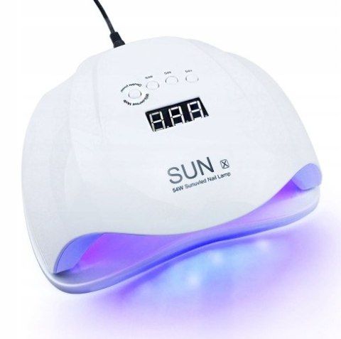 Lampa Sunnail X 54W Super Mocna I Szybka Mocna Biała Ultrafiolet