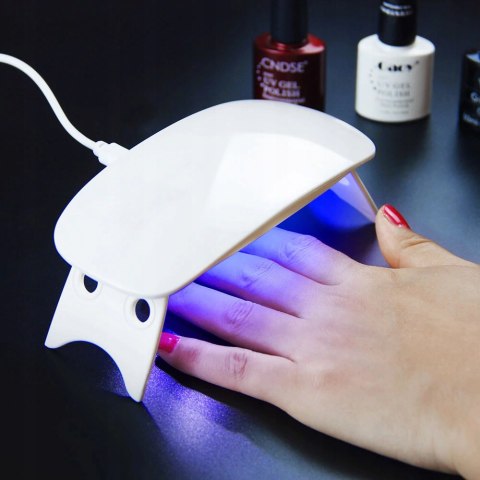 Lampa Uv Do Paznokci Mostek Led Na Hybrydy Żele Do Utwardzania Przenośna
