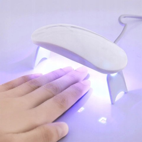 Lampa Uv Do Paznokci Mostek Led Na Hybrydy Żele Do Utwardzania Przenośna