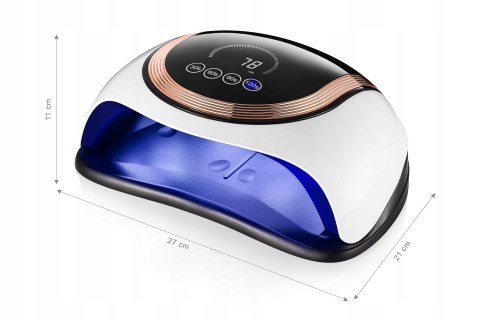 Lampa Uv Led 180W Z Sensorem Ruchu I 4 Trybami Utwardzania Do Manicure Hybryd I Żeli