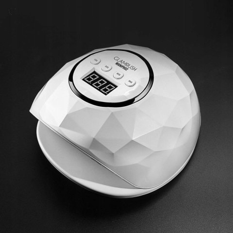 Lampa Uv Led 86W Do Hybryd Paznokci Gr Manipro2 Biała Glamrush