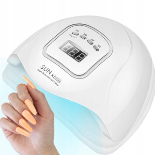 Lampa Uv Led Do Paznokci 80W Hybrydy Żele Dual Mocna Biała Nails Retoo Nowa