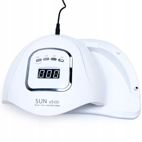Lampa Uv Led Do Paznokci 80W Hybrydy Żele Dual Mocna Biała Nails Retoo Nowa