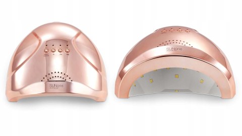 Lampa Uv/Led Sunone Sun1 48W Różowe Złoto - Manicure Profesjonalny