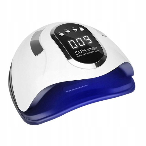 Mocna Lampa Do Paznokci Hybryd Żeli Uv Led Sun X10 Max Lcd Z Rączką 280W