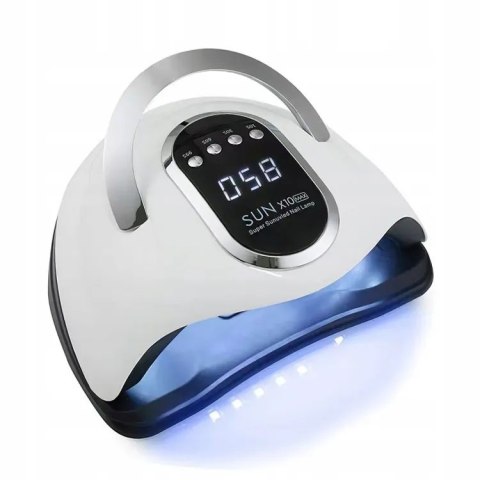 Mocna Lampa Do Paznokci Hybryd Żeli Uv Led Sun X10 Max Lcd Z Rączką 280W