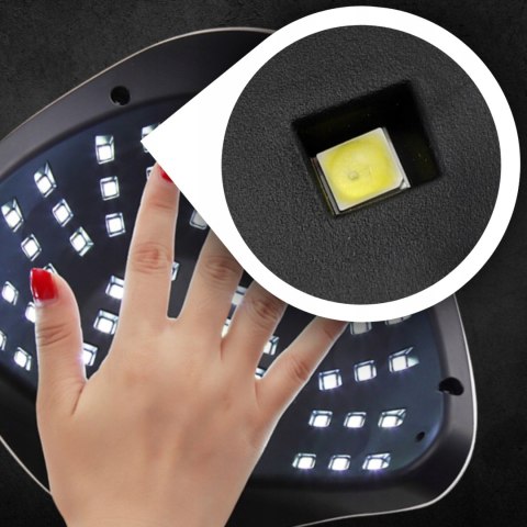Mocna Lampa Do Paznokci Hybryd Żeli Uv Led Sun X10 Max Lcd Z Rączką 280W