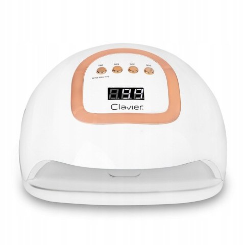 Mocna Lampa Do Paznokci Uv Led 220W Hybrydy Żele Mocna Biała