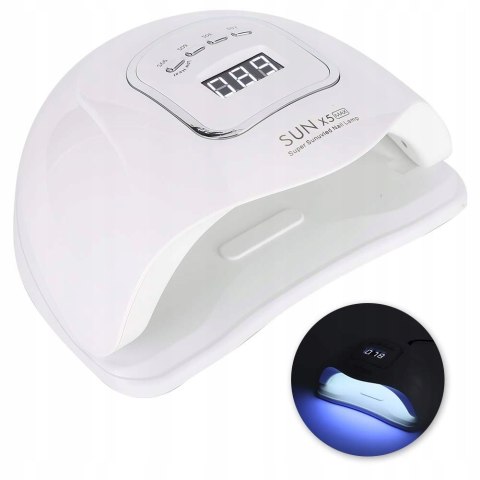 Mocna Lampa Do Paznokci Uv Led 80W Do Hybryd I Żeli Sun X5 Max Lcd