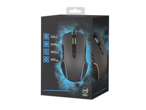 Mysz Gamingowa Myszka Przewodowa Dla Gracza Komputerowa Usb Mocna