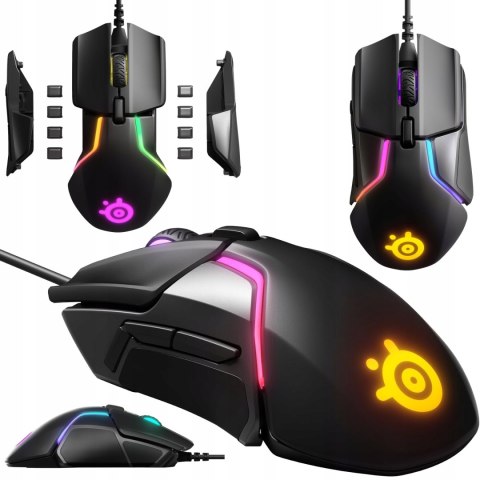 Mysz Gamingowa Steelseries Rival 600 Podświetlana Rgb Mocna Led