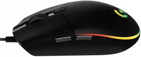 Mysz Logitech G102 Lightsync - Black Czarna Mocna Usb Myszka