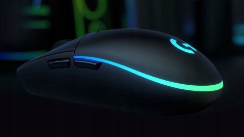 Mysz Logitech G102 Lightsync - Black Czarna Mocna Usb Myszka