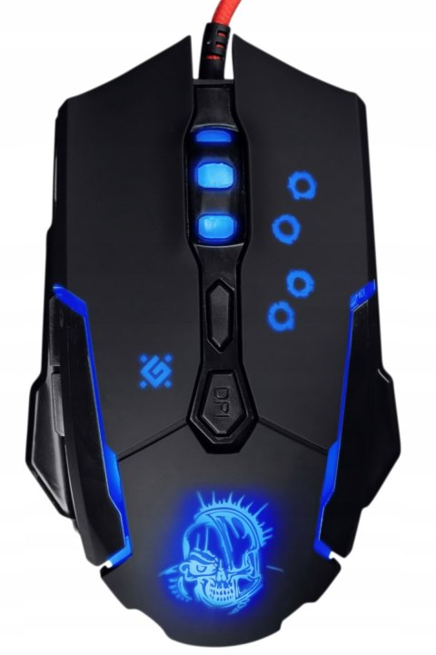 Mysz Myszka Gamingowa Dla Graczy Podświetlenie Rgb Led 3200 Dpi + Podkładka