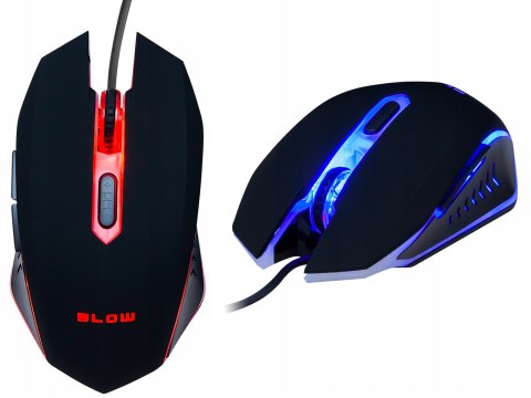 Mysz Optyczna Myszka Do Komputera Laptopa Gamingowa Dla Graczy Led Usb