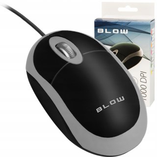 Mysz Optyczna Myszka Przewodowa Usb 1000 Dpi Do Komputera Laptopa Cicha