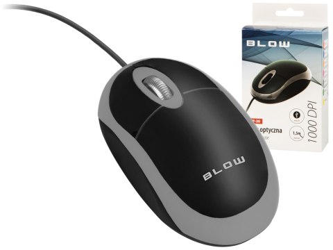 Mysz Optyczna Myszka Przewodowa Usb 1000 Dpi Do Komputera Laptopa Cicha