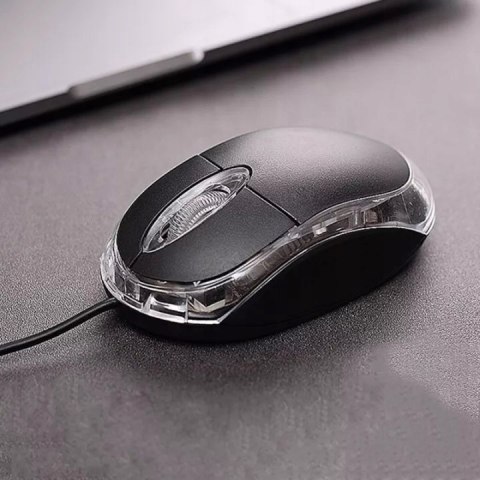 Mysz Przewodowa Optyczna Mała Wygodna Do Komputera Laptopa Myszka