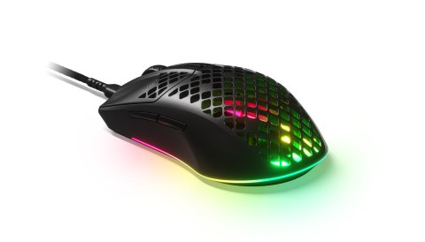 Myszka Przewodowa Steelseries Aerox 3 Sensor Optyczny Onyx Mocna Led