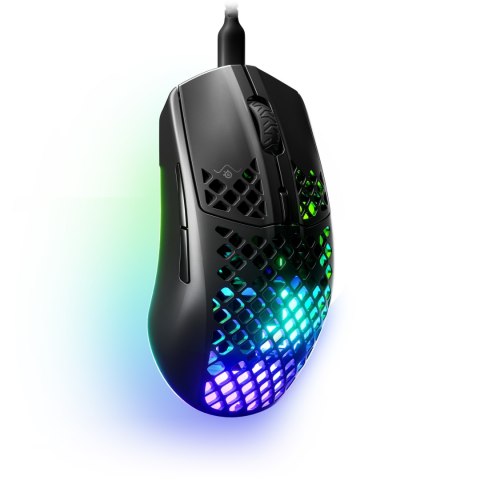 Myszka Przewodowa Steelseries Aerox 3 Sensor Optyczny Onyx Mocna Led