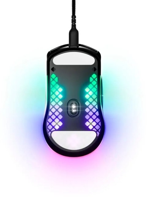 Myszka Przewodowa Steelseries Aerox 3 Sensor Optyczny Onyx Mocna Led