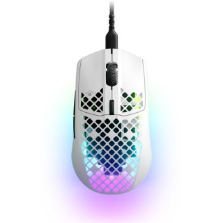 Myszka Przewodowa Steelseries Aerox 3 Snow Mocna Led Biała Mysz