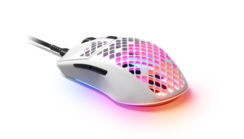 Myszka Przewodowa Steelseries Aerox 3 Snow Mocna Led Biała Mysz