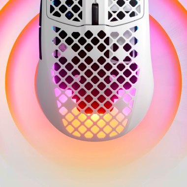 Myszka Przewodowa Steelseries Aerox 3 Snow Mocna Led Biała Mysz