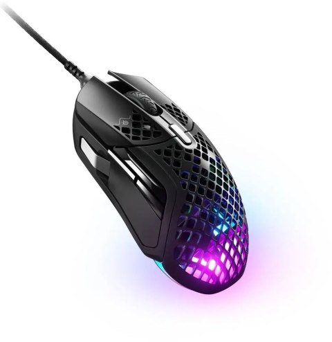 Myszka Przewodowa Steelseries Aerox 5 Sensor Optyczny Mocna Led