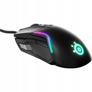 Myszka Przewodowa Steelseries Rival 5 Sensor Optyczny Mocna Czarna Led