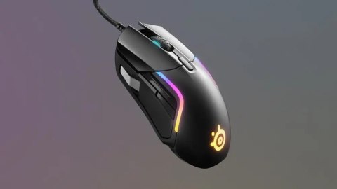Myszka Przewodowa Steelseries Rival 5 Sensor Optyczny Mocna Czarna Led
