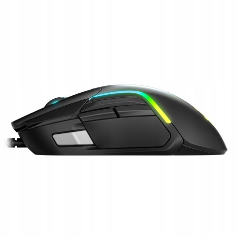 Myszka Przewodowa Steelseries Rival 5 Sensor Optyczny Mocna Czarna Led