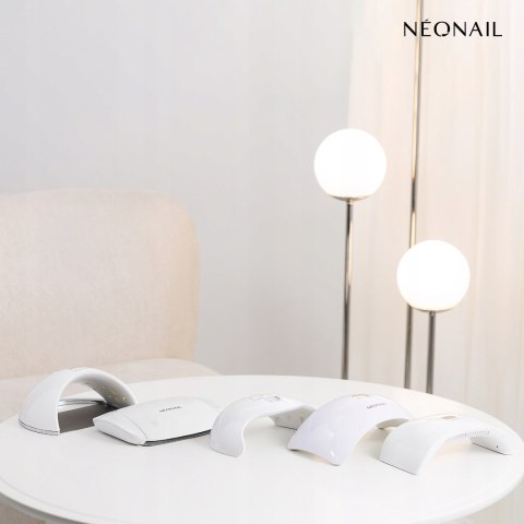Neonail Lampa Do Paznokci Led Uv 18W/36 Lcd Display Mocna Biała