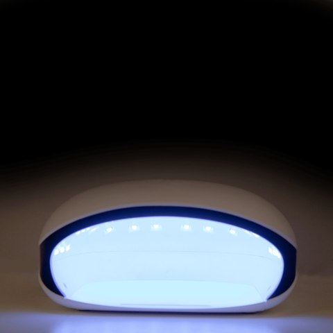Neonail Lampa Do Paznokci Led Uv 36W/48 Lcd Display Mocna Biała