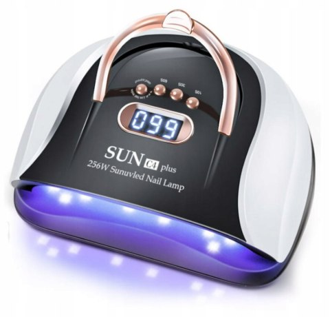 Profesjonalna Mocna Lampa Do Paznokci Hybryd Uv Led Nail Lamp C4 Plus 256W