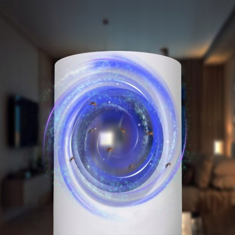 Elektryczna Lampa Owadobójcza Uv Pułapka Łapka Na Owady Komary Muchy Ćmy