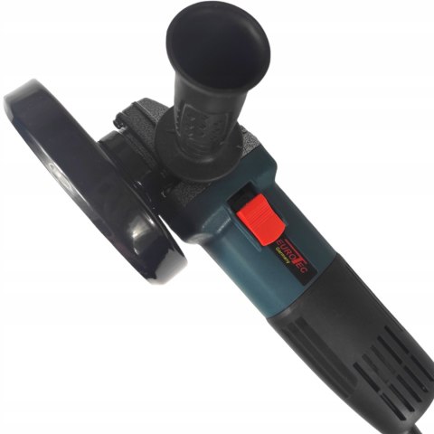 Eurotec Szlifierka Kątowa 125Mm 1750W Regulacja Obrotów 6 Tarczami