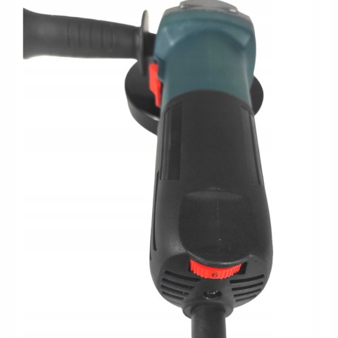 Eurotec Szlifierka Kątowa 125Mm 1750W Regulacja Obrotów 6 Tarczami