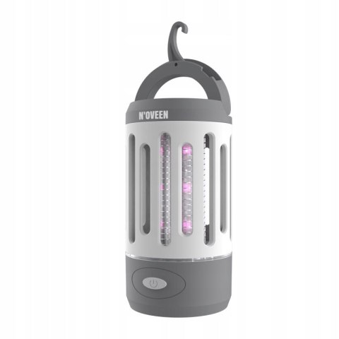 Lampa Owadobójcza Komary 3W1 Latarka Pod Namiot Akumulator Łapka