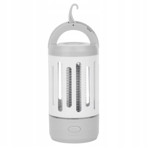 Lampa Owadobójcza Komary 3W1 Latarka Pod Namiot Akumulator Łapka