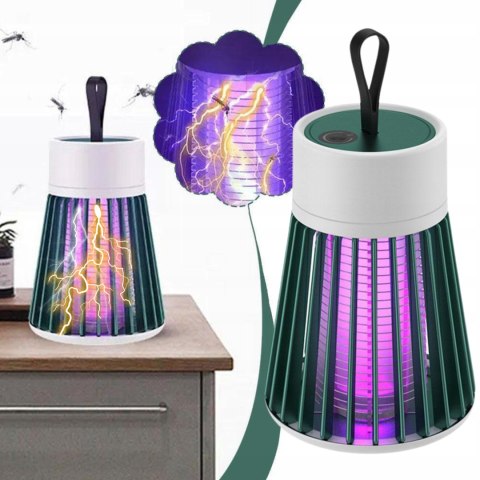 Akumulatorowa lampa owadobójcza UV Eddcom 2 w 1, 5 W