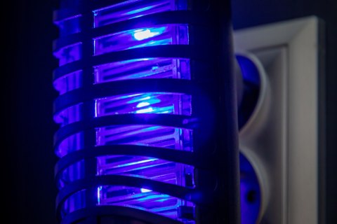 Lampa Owadobójcza Na Komary Muchy Owady Elektryczna Pułapka Skuteczna Uv