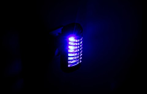 Lampa Owadobójcza Na Komary Muchy Owady Elektryczna Pułapka Skuteczna Uv
