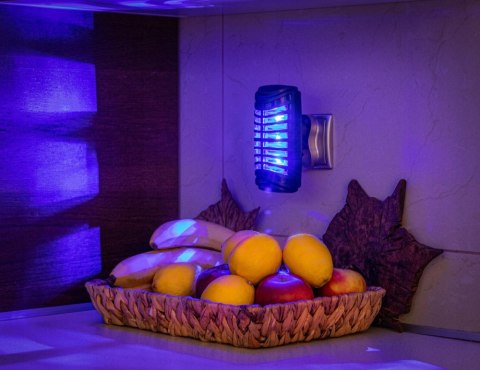 Lampa Owadobójcza Na Komary Muchy Owady Elektryczna Pułapka Skuteczna Uv