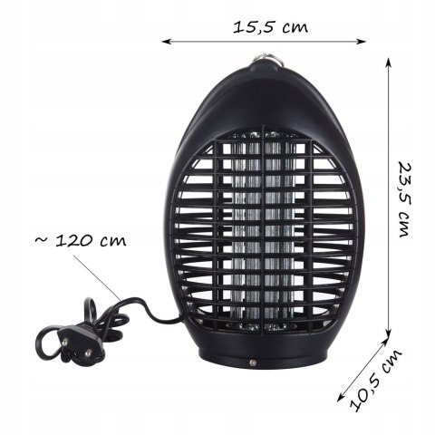 Lampa Owadobójcza Uv Na Komary Muchy Owady Itp. Mocna Bardzo Skuteczna