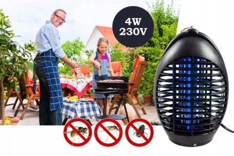 Lampa Owadobójcza Uv Na Komary Muchy Owady Itp. Mocna Bardzo Skuteczna