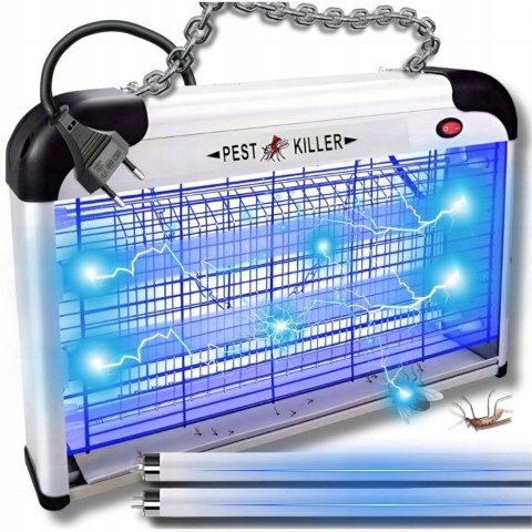Lampa owadobójcza UV Dartmax, 20 W, zasięg do 250 m²