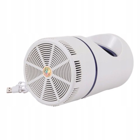 Lampa Owadobójcza Uv Na Owady Komary Muchy Na Usb Mocna Biała