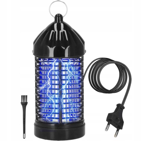 Lampa Pułapka Na Komary Muchy Mole Owady Owadobójcza Światło Uv Mocna 3W